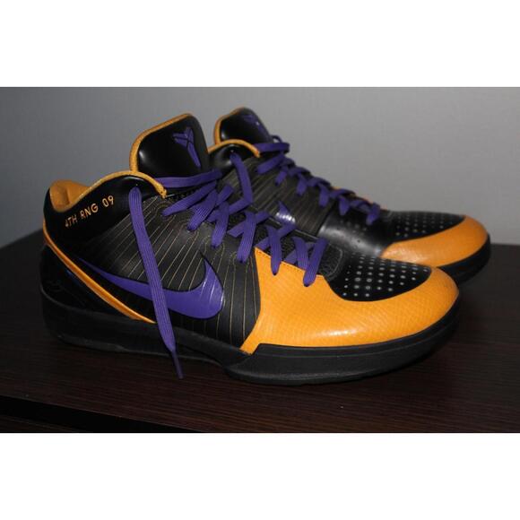 Nike Other - Nike‎ Kobe 4 Sneakers Size 14 2009 Custom 1 of 1 Commemorative Sneakers